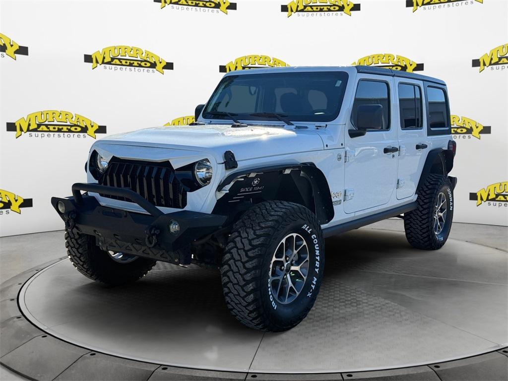 used 2019 Jeep Wrangler Unlimited car, priced at $22,871