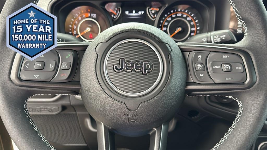new 2025 Jeep Wrangler car, priced at $41,150