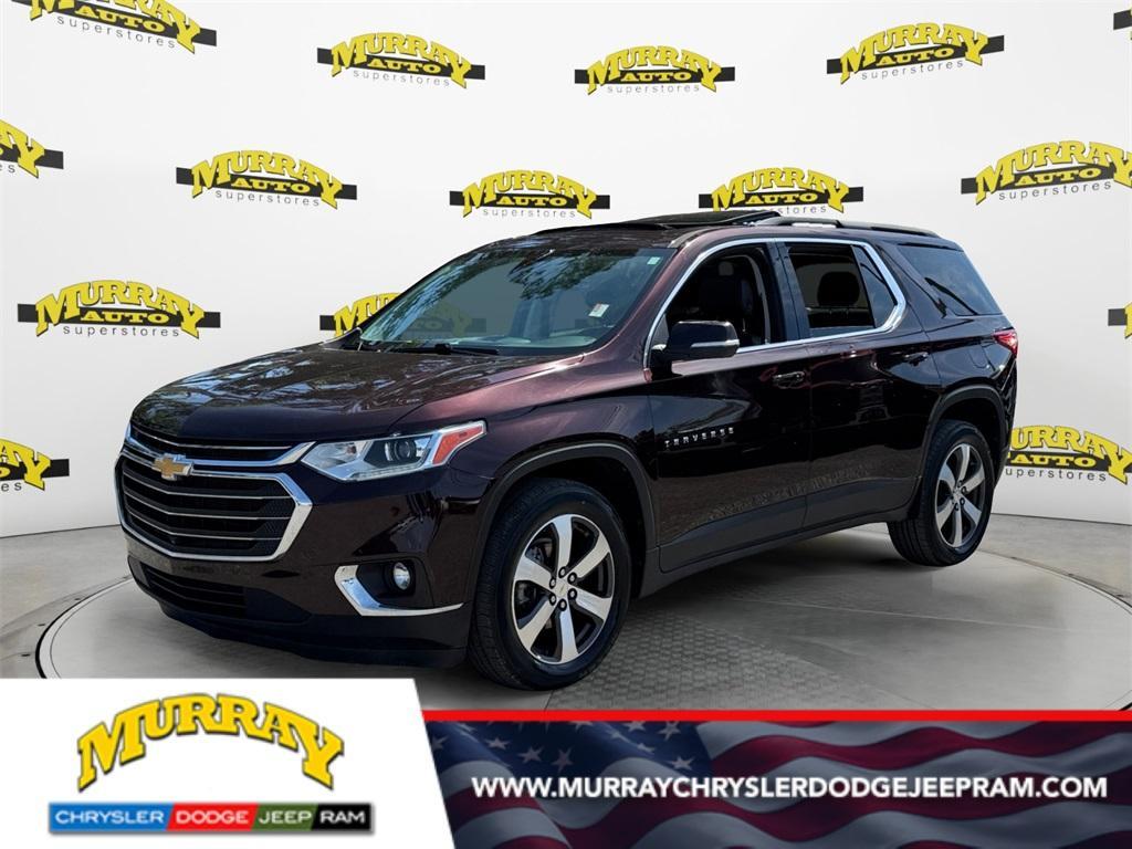 used 2021 Chevrolet Traverse car, priced at $24,000
