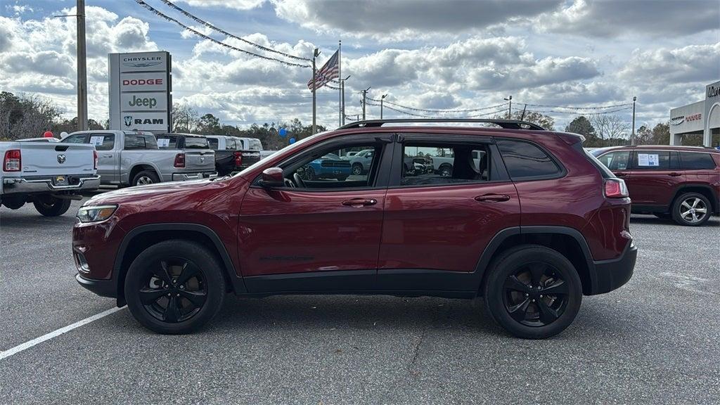 used 2021 Jeep Cherokee car, priced at $20,989