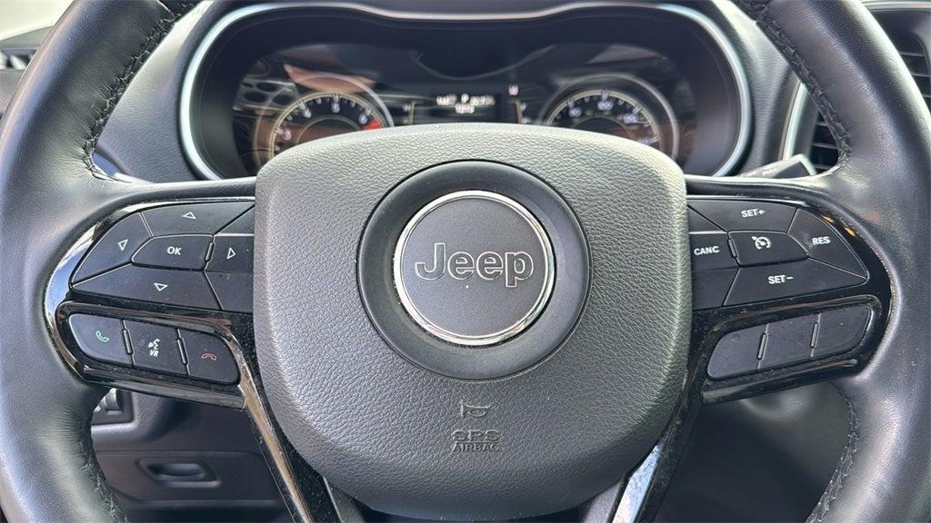 used 2021 Jeep Cherokee car, priced at $20,989