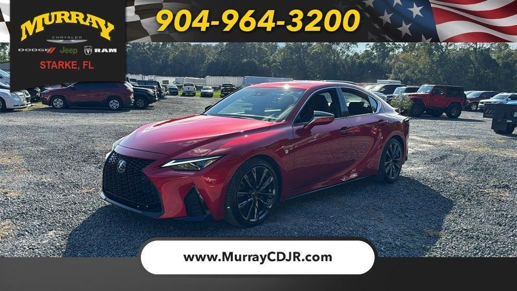 used 2024 Lexus IS 350 car, priced at $44,446