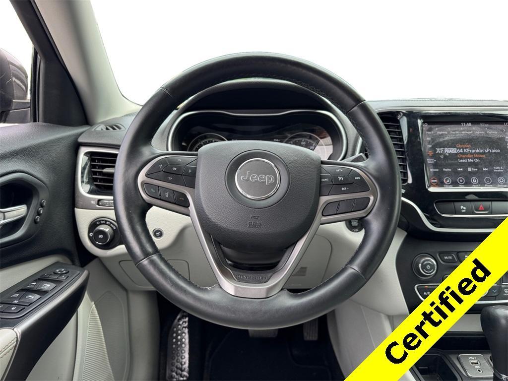 used 2019 Jeep Cherokee car, priced at $17,500