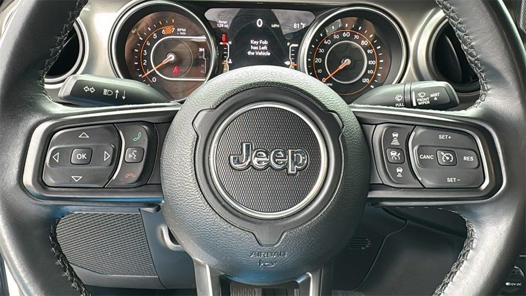 used 2021 Jeep Wrangler Unlimited car, priced at $33,860