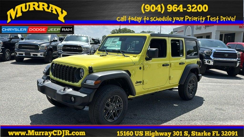 new 2024 Jeep Wrangler car, priced at $48,900