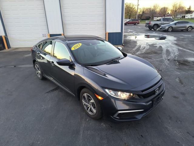 used 2021 Honda Civic car, priced at $19,950