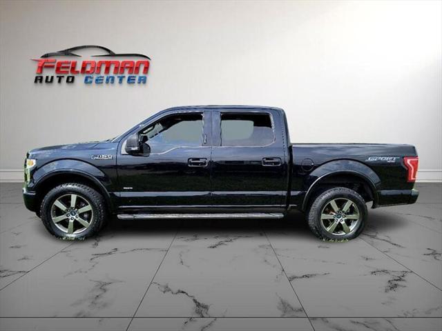 used 2016 Ford F-150 car, priced at $19,500