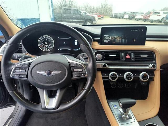 used 2022 Genesis G70 car, priced at $29,950