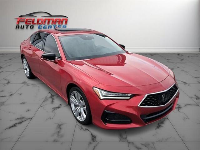 used 2021 Acura TLX car, priced at $29,950