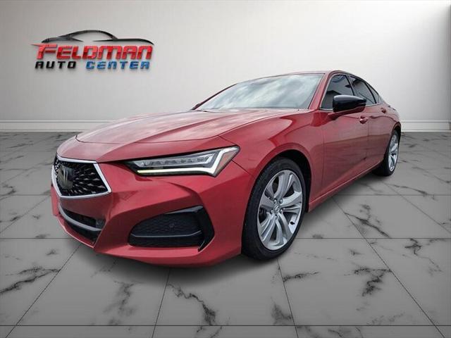 used 2021 Acura TLX car, priced at $29,950