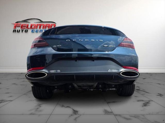 used 2022 Genesis G70 car, priced at $37,950