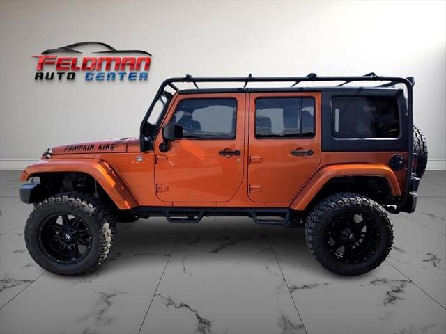 used 2011 Jeep Wrangler Unlimited car, priced at $20,950