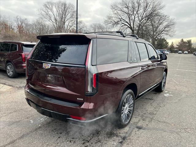 used 2022 Cadillac Escalade ESV car, priced at $81,487