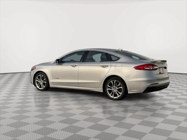 used 2019 Ford Fusion Hybrid car, priced at $14,287
