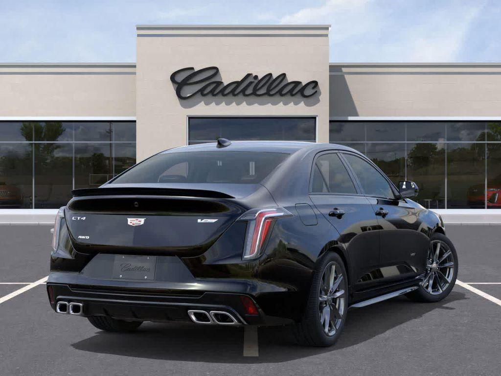 new 2026 Cadillac CT4-V car, priced at $52,284