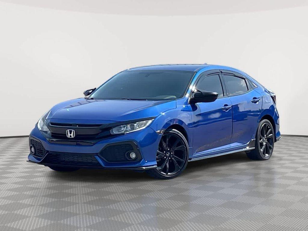 used 2018 Honda Civic car, priced at $17,187