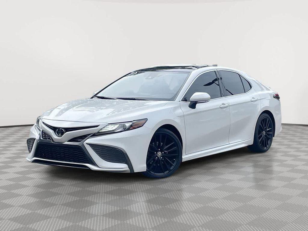used 2021 Toyota Camry car, priced at $26,487