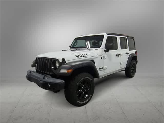 used 2021 Jeep Wrangler Unlimited car, priced at $29,887