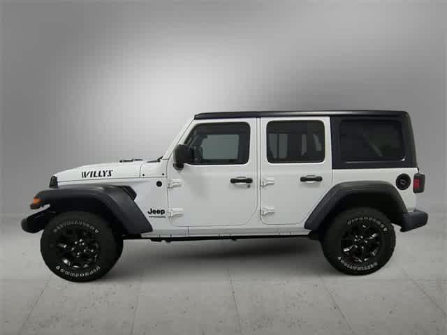 used 2021 Jeep Wrangler Unlimited car, priced at $29,887