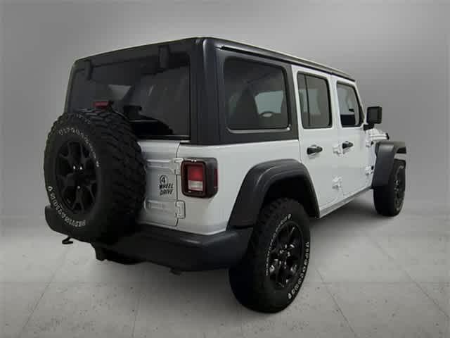 used 2021 Jeep Wrangler Unlimited car, priced at $29,887