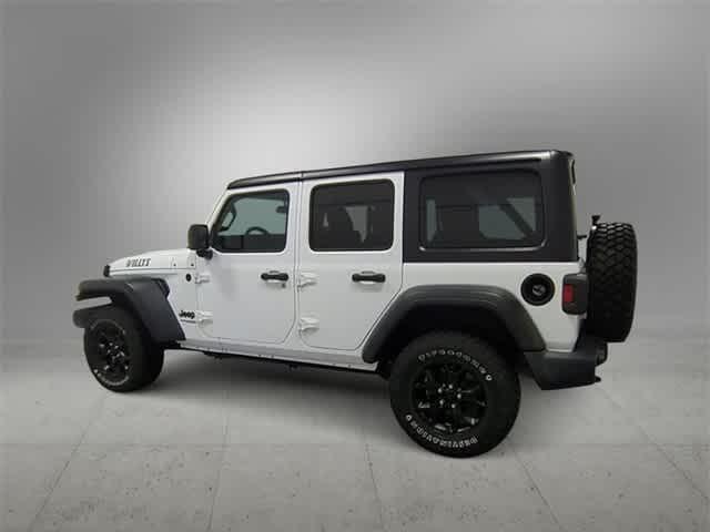 used 2021 Jeep Wrangler Unlimited car, priced at $29,887