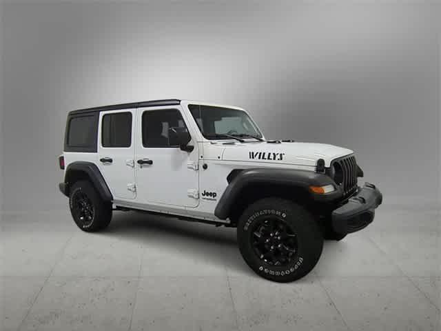 used 2021 Jeep Wrangler Unlimited car, priced at $29,887