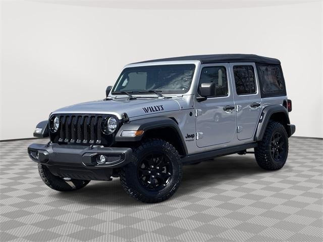 used 2022 Jeep Wrangler Unlimited car, priced at $34,296