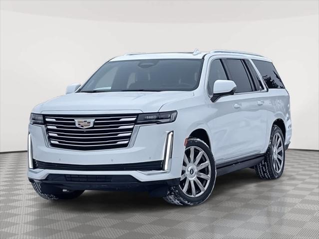 used 2021 Cadillac Escalade ESV car, priced at $70,587