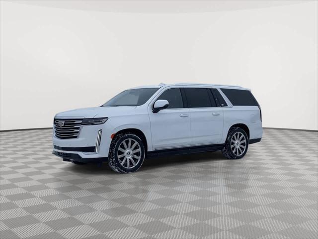 used 2021 Cadillac Escalade ESV car, priced at $70,587