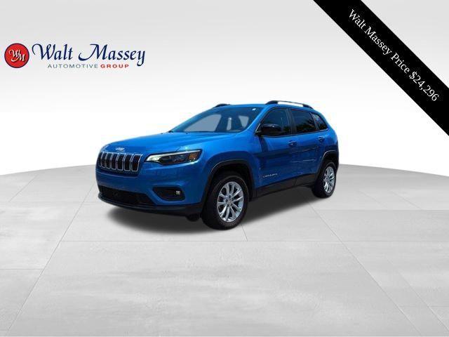 used 2022 Jeep Cherokee car, priced at $24,296