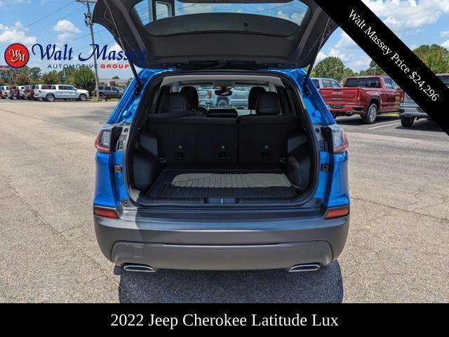 used 2022 Jeep Cherokee car, priced at $24,296