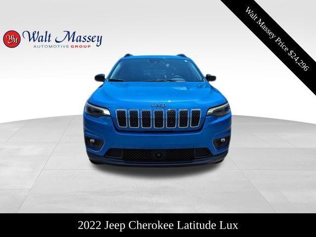 used 2022 Jeep Cherokee car, priced at $24,296