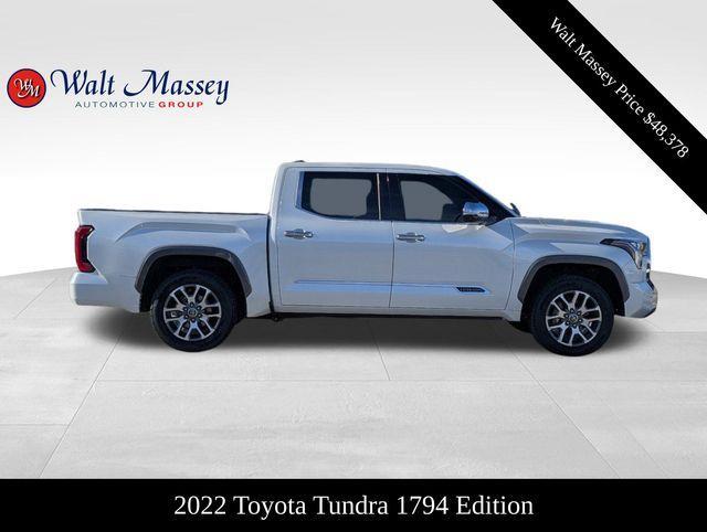 used 2022 Toyota Tundra car, priced at $48,378