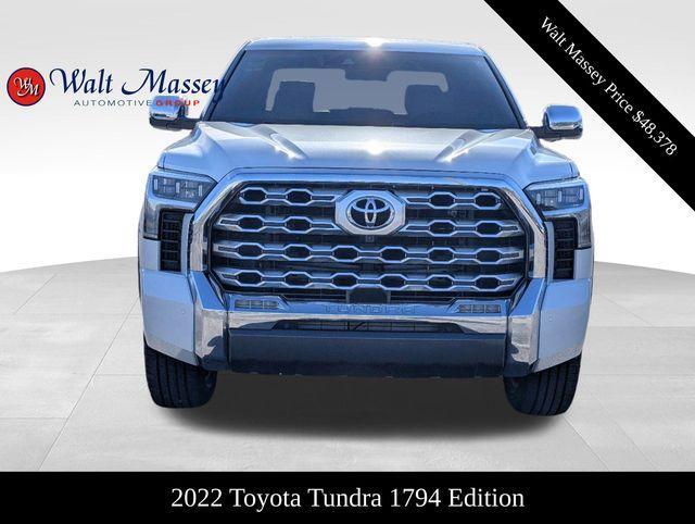 used 2022 Toyota Tundra car, priced at $48,378