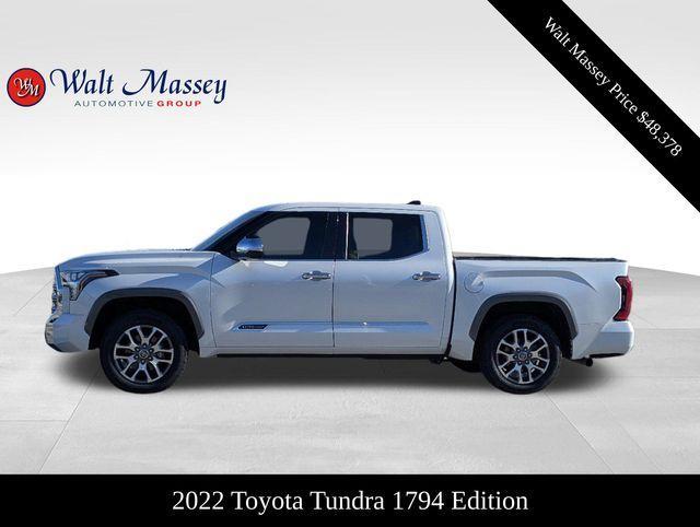 used 2022 Toyota Tundra car, priced at $48,378