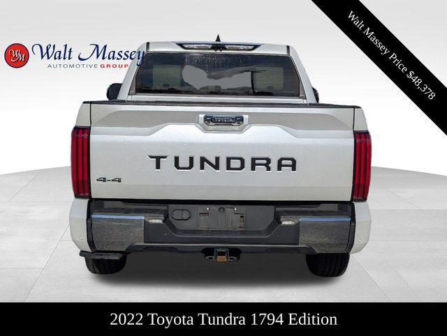 used 2022 Toyota Tundra car, priced at $48,378