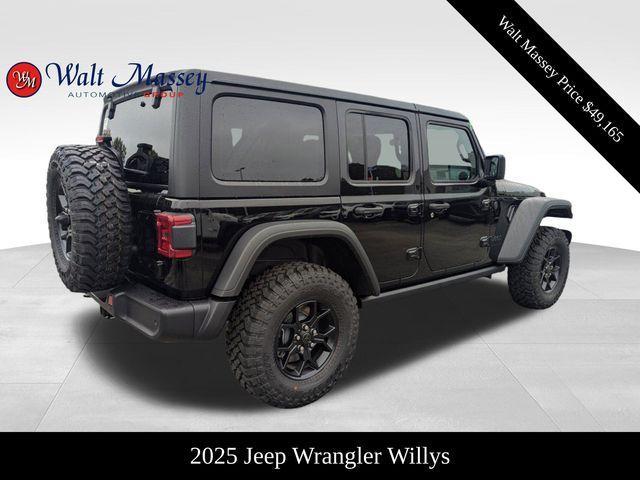 new 2025 Jeep Wrangler car, priced at $49,165