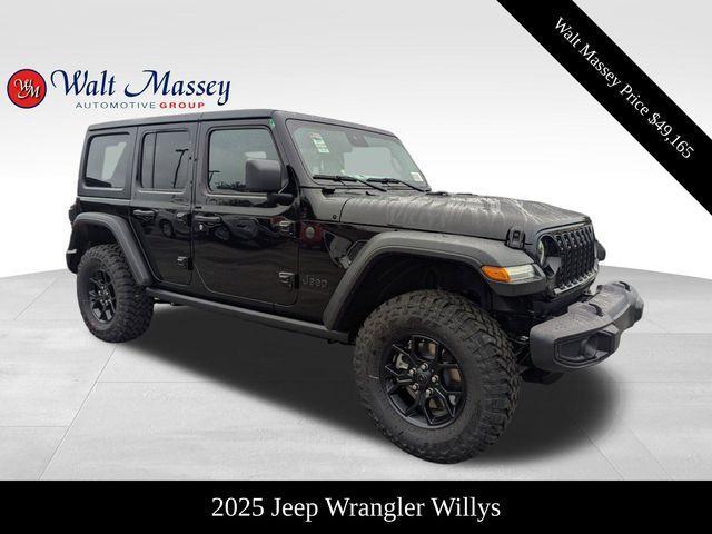 new 2025 Jeep Wrangler car, priced at $49,165