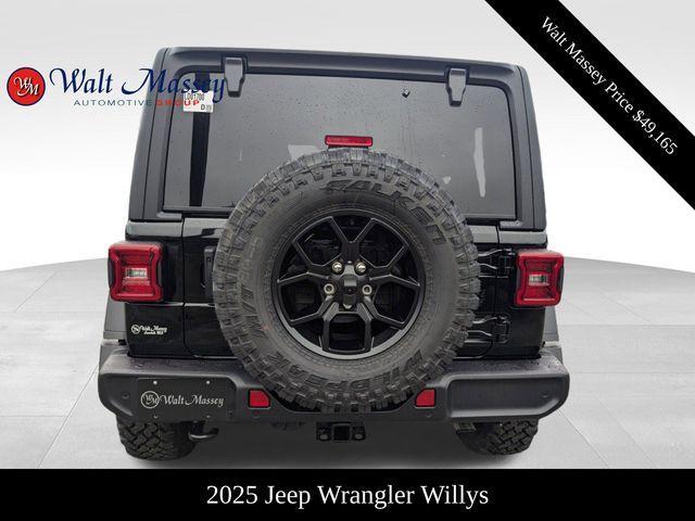 new 2025 Jeep Wrangler car, priced at $49,165