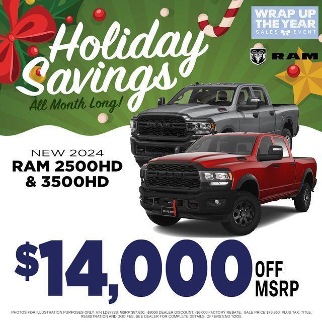 new 2024 Ram 2500 car, priced at $57,325