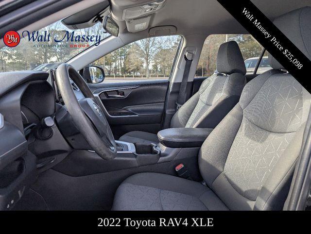 used 2022 Toyota RAV4 car, priced at $25,098