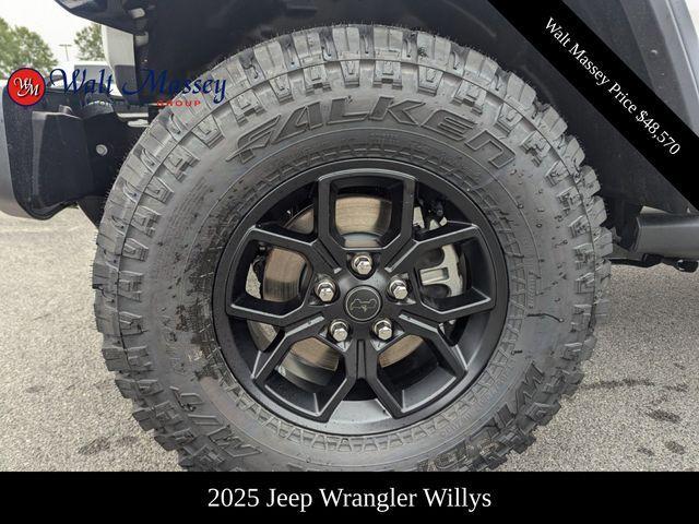 new 2025 Jeep Wrangler car, priced at $48,570