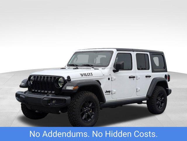 used 2021 Jeep Wrangler Unlimited car, priced at $28,270