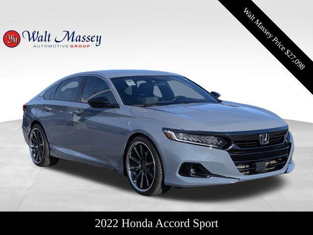 used 2022 Honda Accord car, priced at $27,098