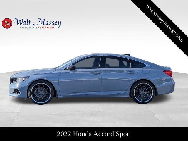 used 2022 Honda Accord car, priced at $27,098