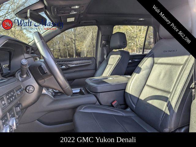 used 2022 GMC Yukon car, priced at $62,598