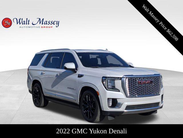 used 2022 GMC Yukon car, priced at $62,598