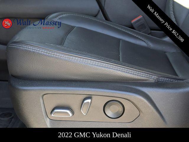 used 2022 GMC Yukon car, priced at $62,598