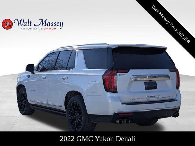 used 2022 GMC Yukon car, priced at $62,598