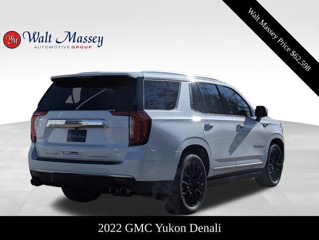 used 2022 GMC Yukon car, priced at $62,598